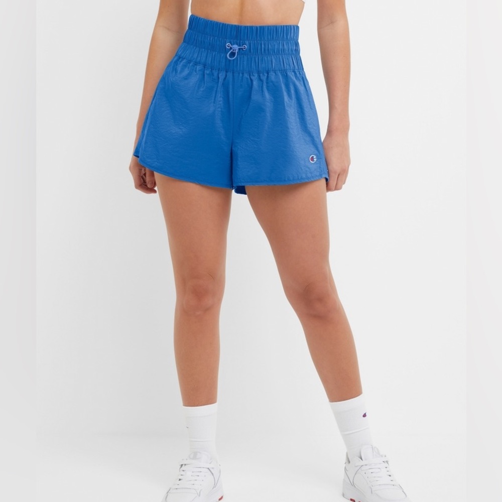 Champion | Woven Logo Shorts, Black, Large